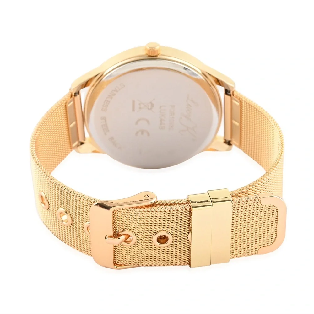 Lucy K Bracelet Watch with Mesh Strap